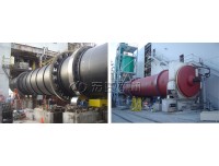 龙口1.5米×12米河沙圆筒烘干机