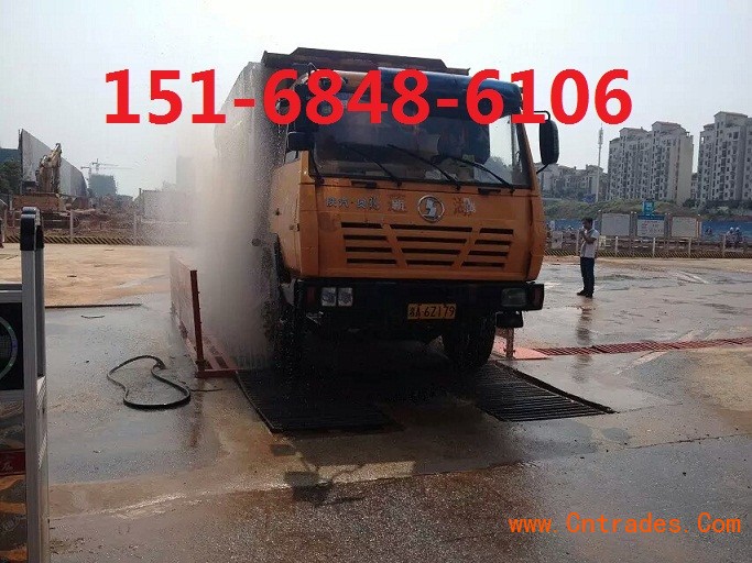 自动洗车台-杭州建筑工地门口安装自动洗车机》